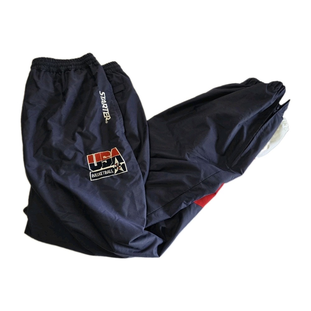 Starter USA Men's Size M Pants Basketball NBA Official Product Nylon Blend
